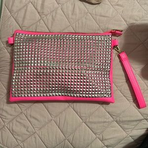 Hot pink hand bag